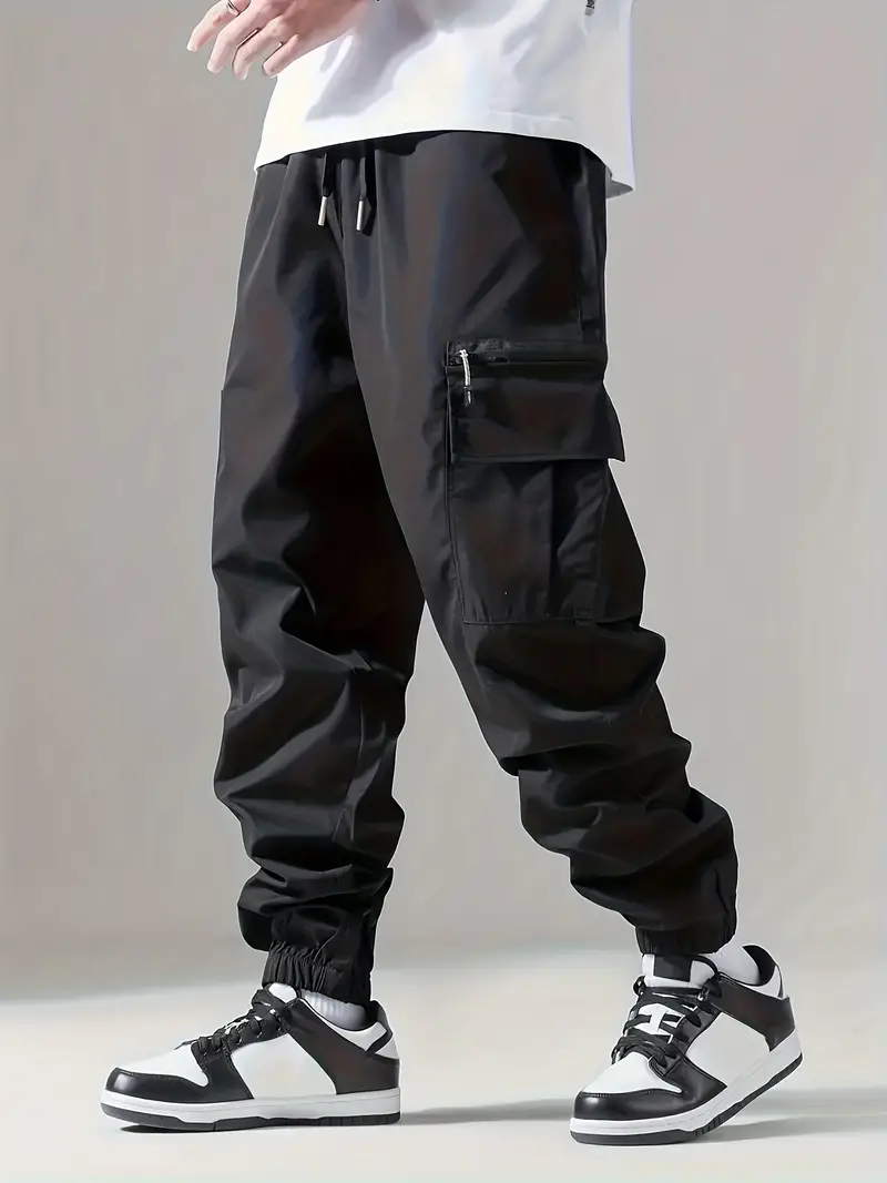 Men's Long Pants: Multi pocket Design Comfort Style Perfect - Temu