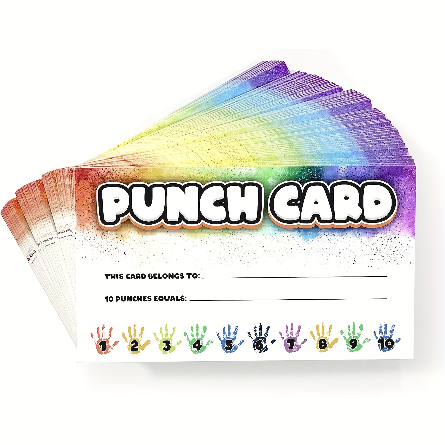 Punch Cards for Kids Happy Face Punch Cards Printable Punch Cards Incentive  Cards for Students and Teachers Motivational Punch Card 