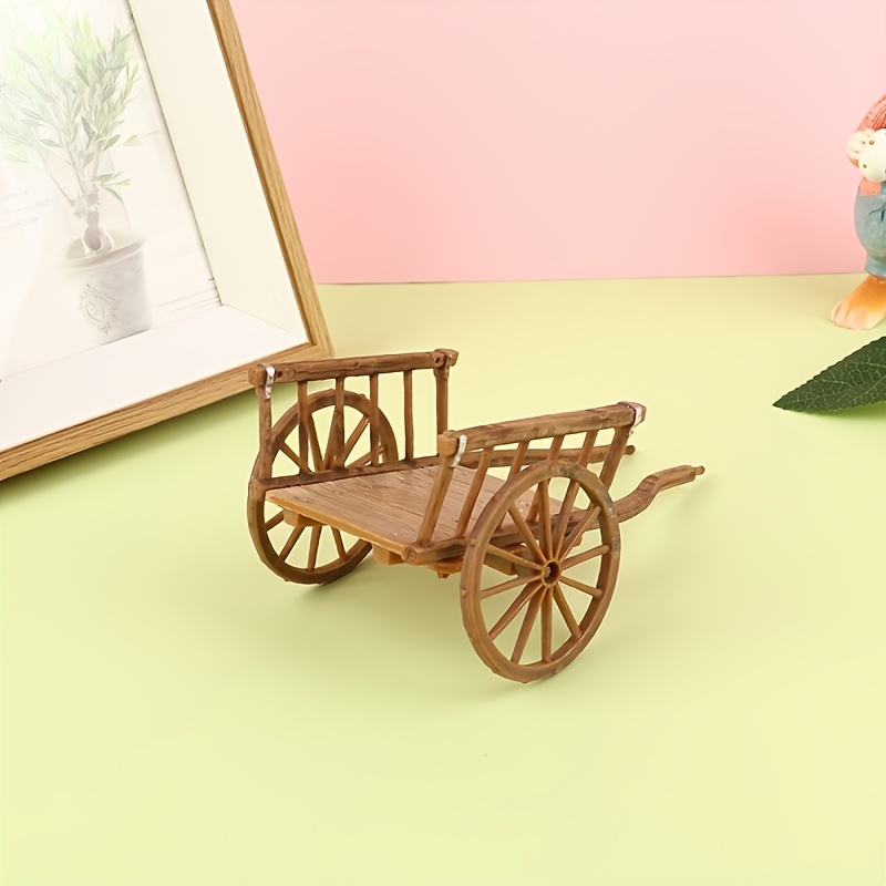 1:12 Puppenhaus Miniatur Cartoon Motorrad Kinderwagen Modell Möbel
