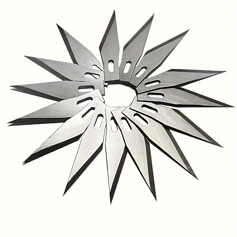 30/45/60 Degree Plotter Blades Vinyl Cutter Film Knife 15pcs for Cricut Joy Replacement Cutting Blades + 1pc Blade Holder