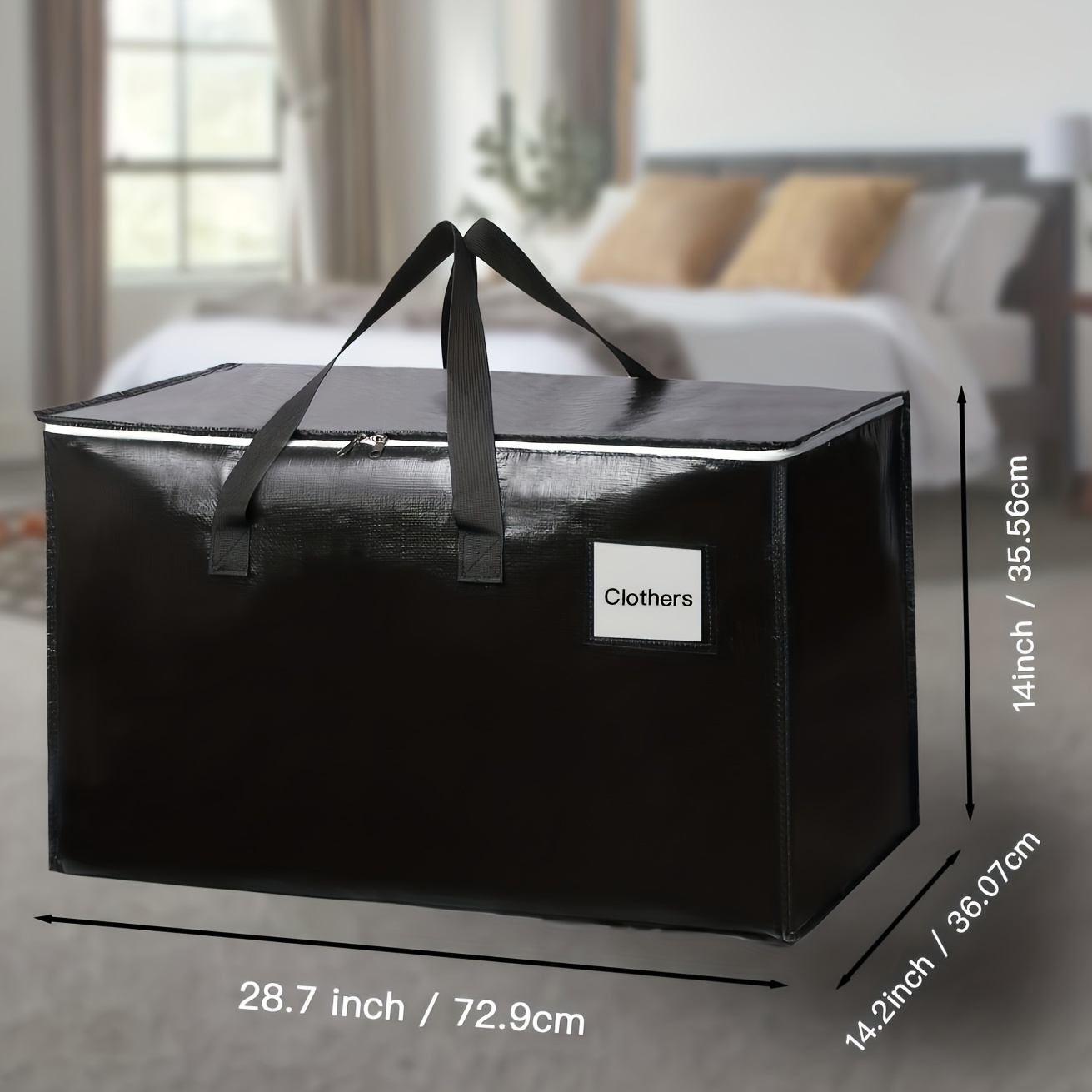 Thickened Quilt Storage Insulated Bags Oxford Cloth Waterproof