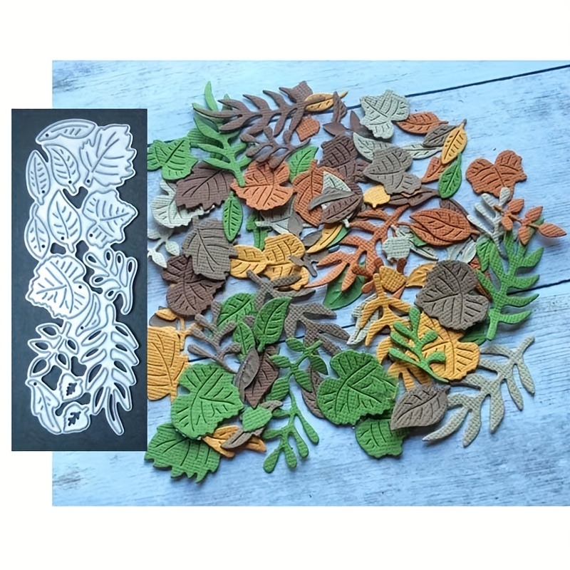 

Leaf Metal Cutting Mold Mold Diy Scrapbook Photo Album Paper Card Template Mold