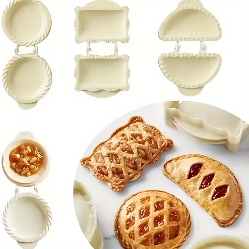 Dough Presser Pocket Pie Mold, Fall Mini Hand Pie Molds, Christmas Pie  Decoration, Baking Tools, Kitchen Gadgets - Temu