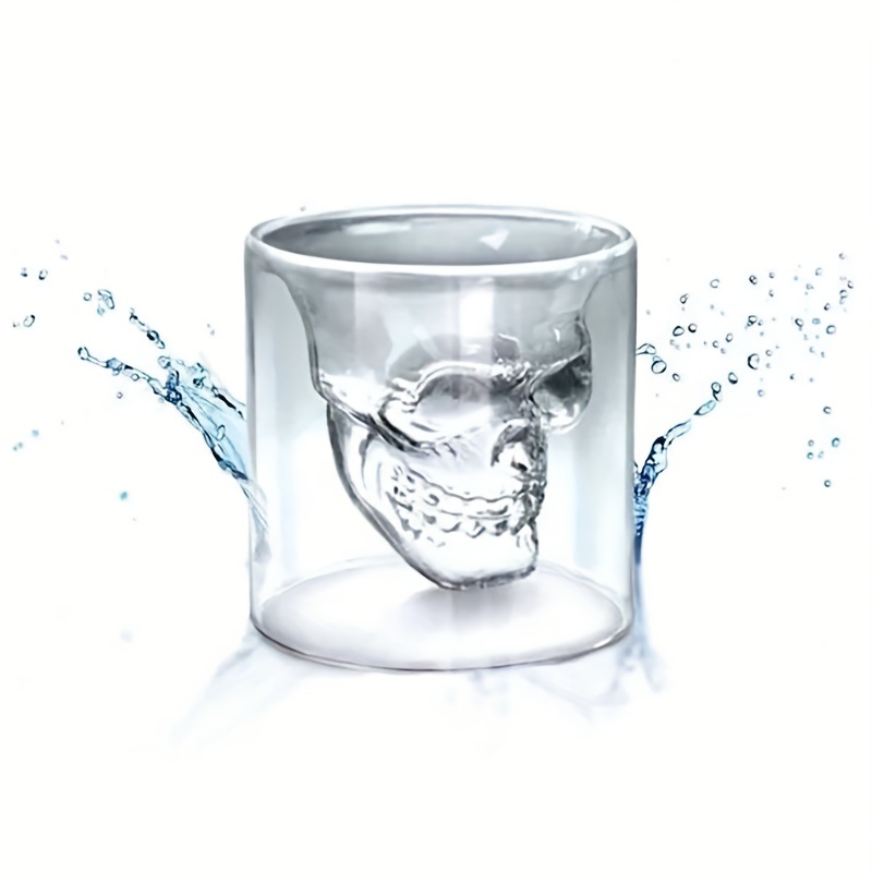 Skull Pint Glass 1 Glass
