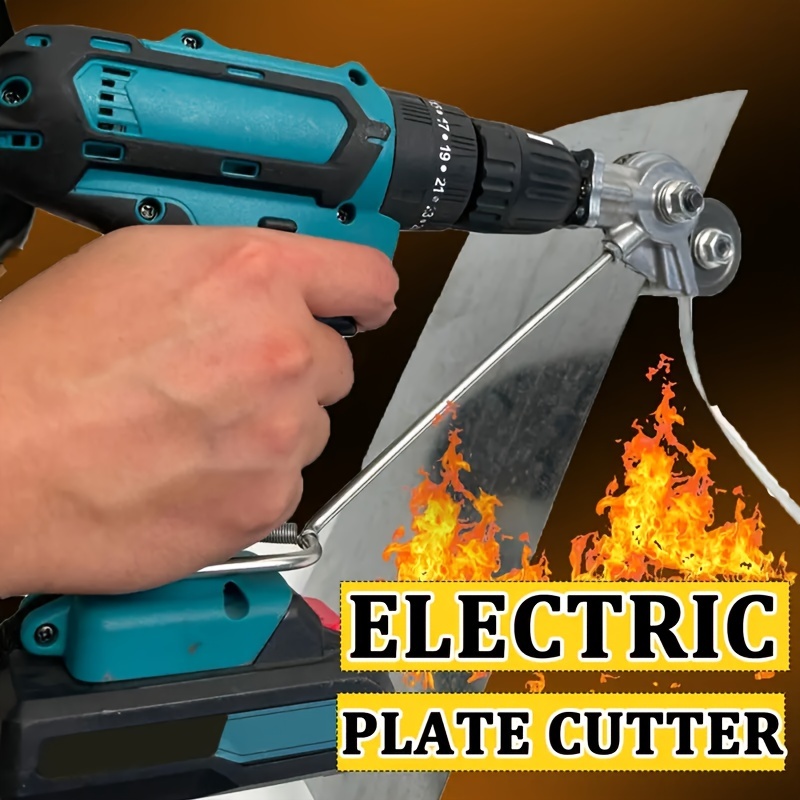 Electric Drill Plate Cutter Fast Metal Sheet Cutter Tool - Temu
