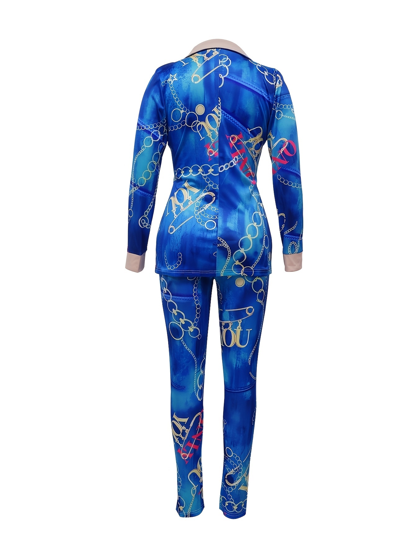 Blue bandana onesie online womens