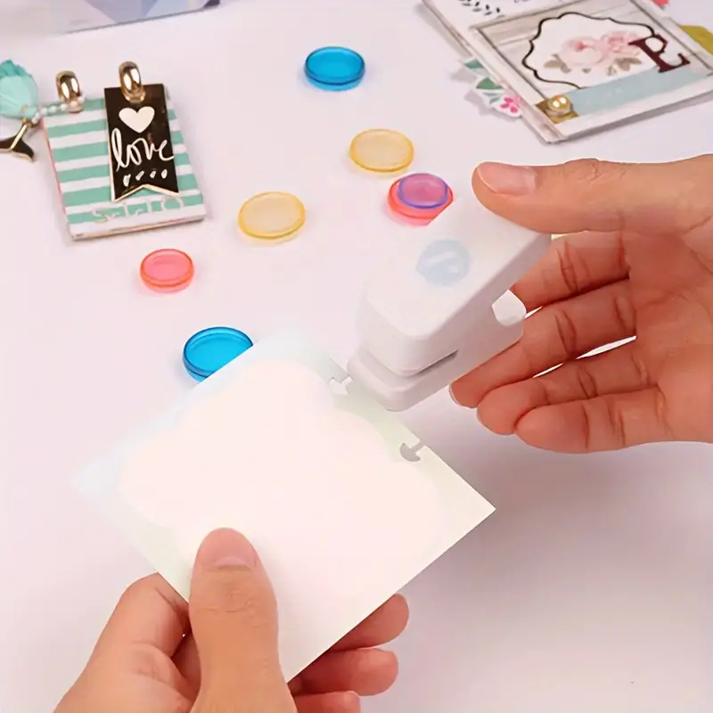 Mini Hole Puncher Kawaii Scrapbooking Paper Hole Punch - Temu