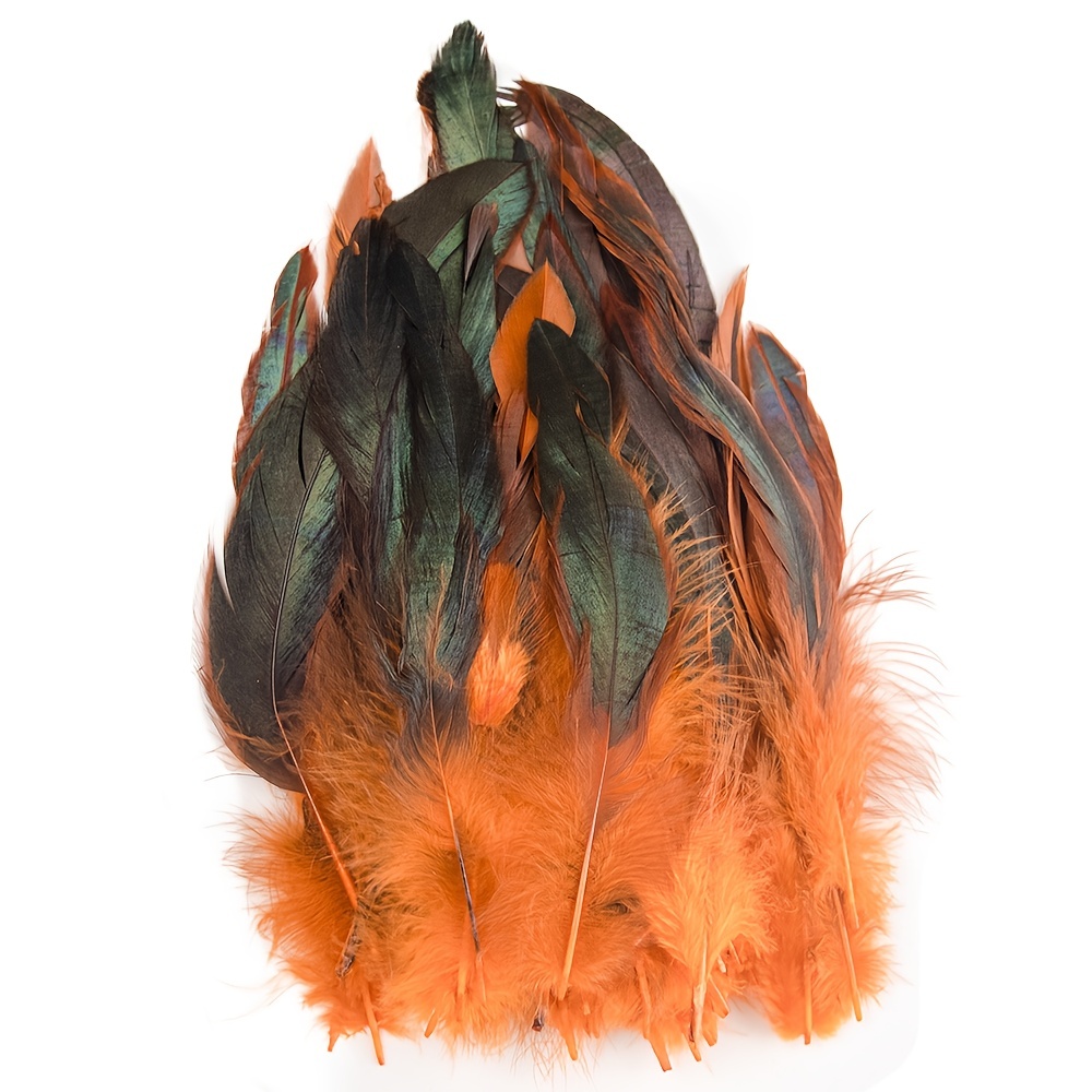 Pheasant Feather Crafts Diy Carnival Accessories Chicken - Temu