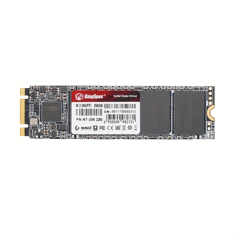  KingSpec 512GB NVMe SSD for MacBook, Ultra-Slim M.2