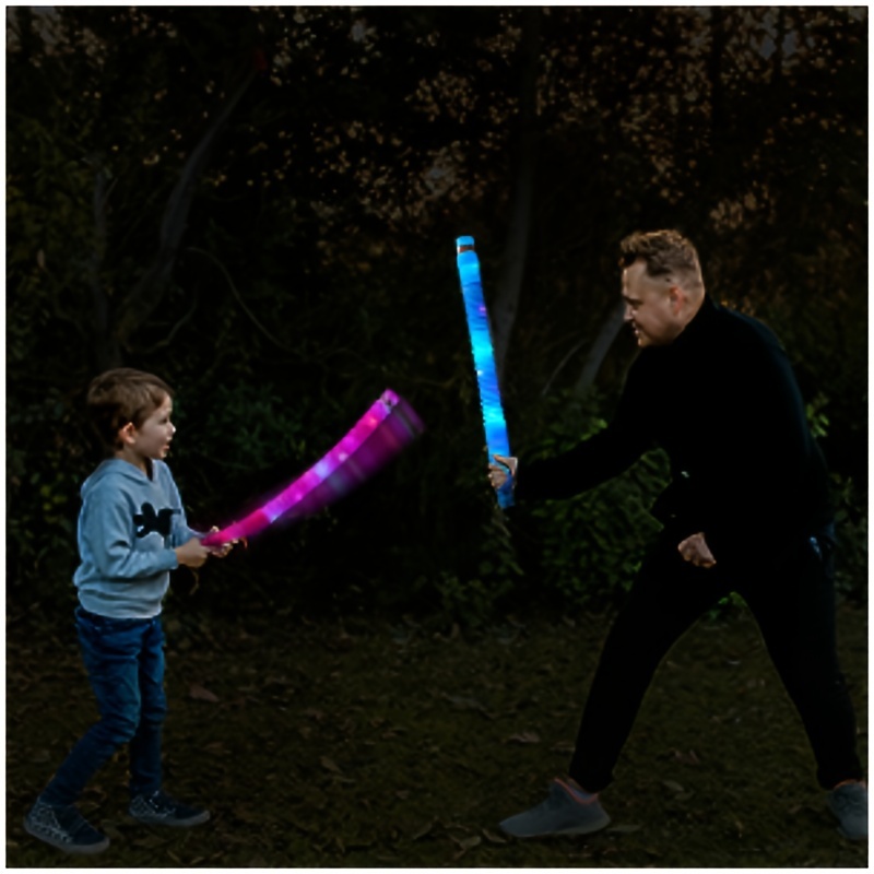 Colorful Light Up Sticks Led Glow Sticks In The Dark Party - Temu