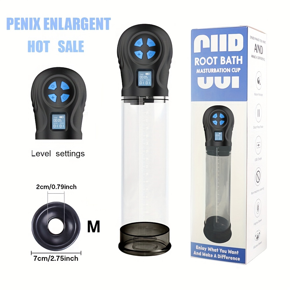 Male Automatic Penis Pump for Men Delay Trainer Enlargement Pumps