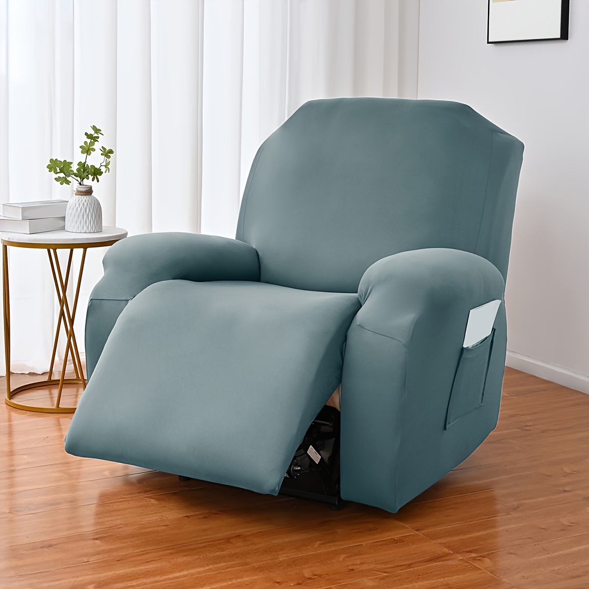 Teal discount recliner cover