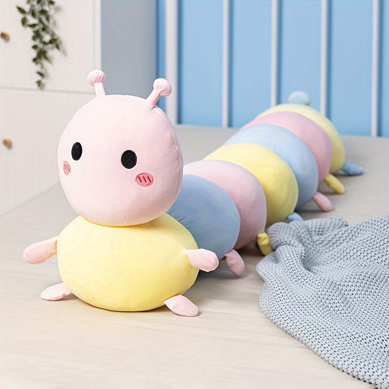 1pc Caterpillar Pillow Throw Pillow Doll Big Plush Toys Gift 0