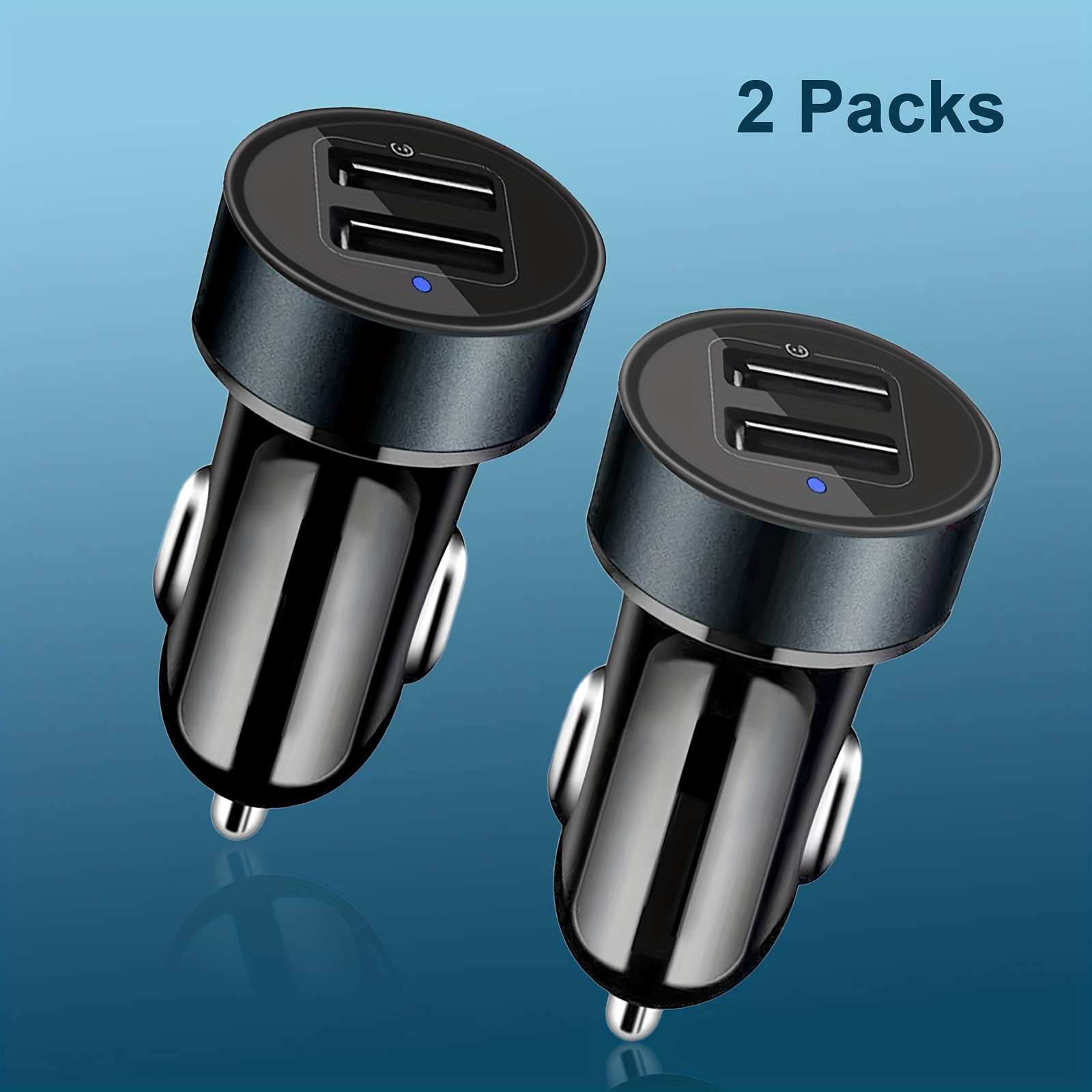  4.8A Dual USB Car Charger Socket 12V 24V USB Power Outlet  Adapter Replacement Phone Charger for ATV Bus Boat RV Vehicle : Cell Phones  & Accessories