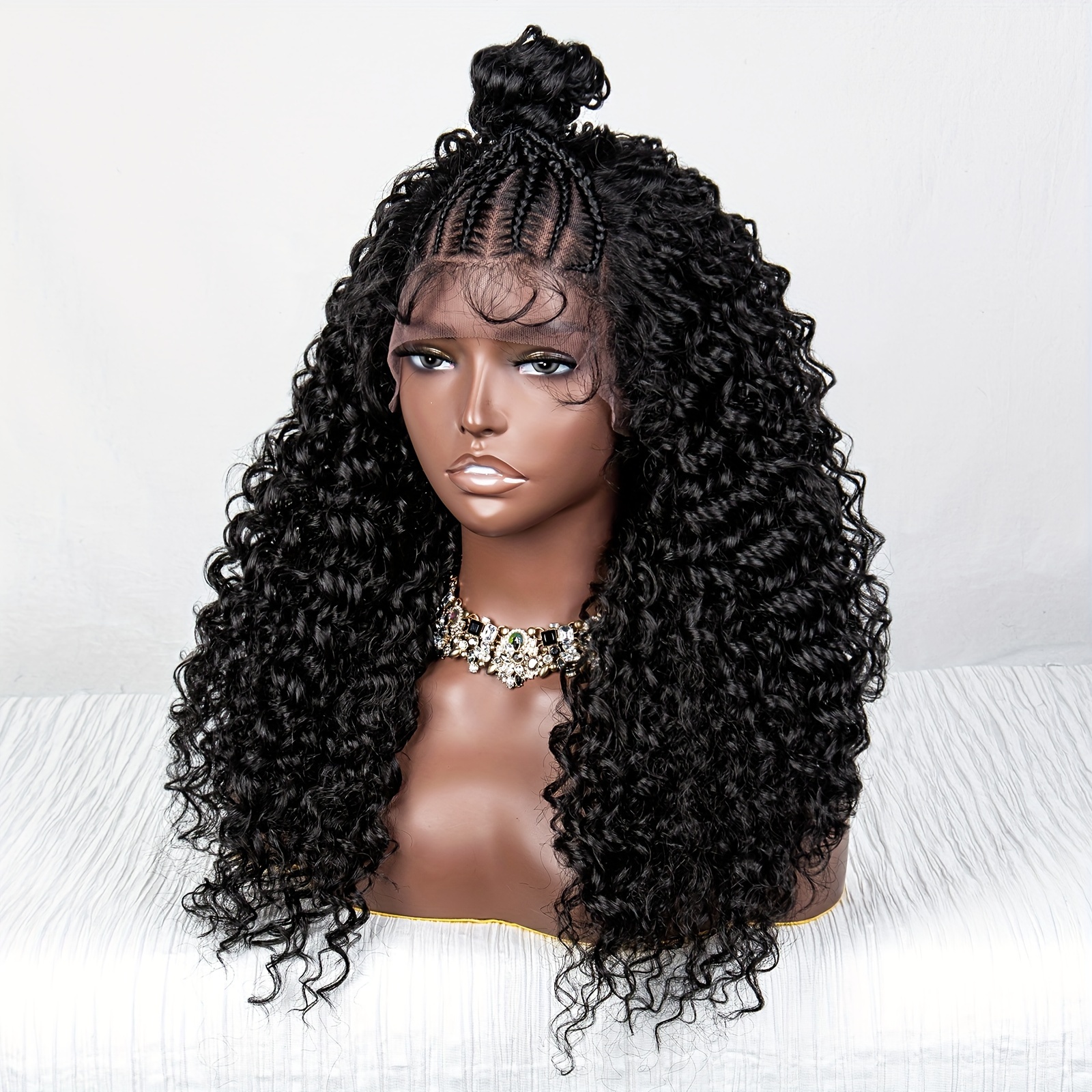 Braided updo outlet wigs