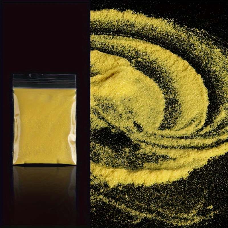Neon Yellow Epoxy Color Powder by Pigmently