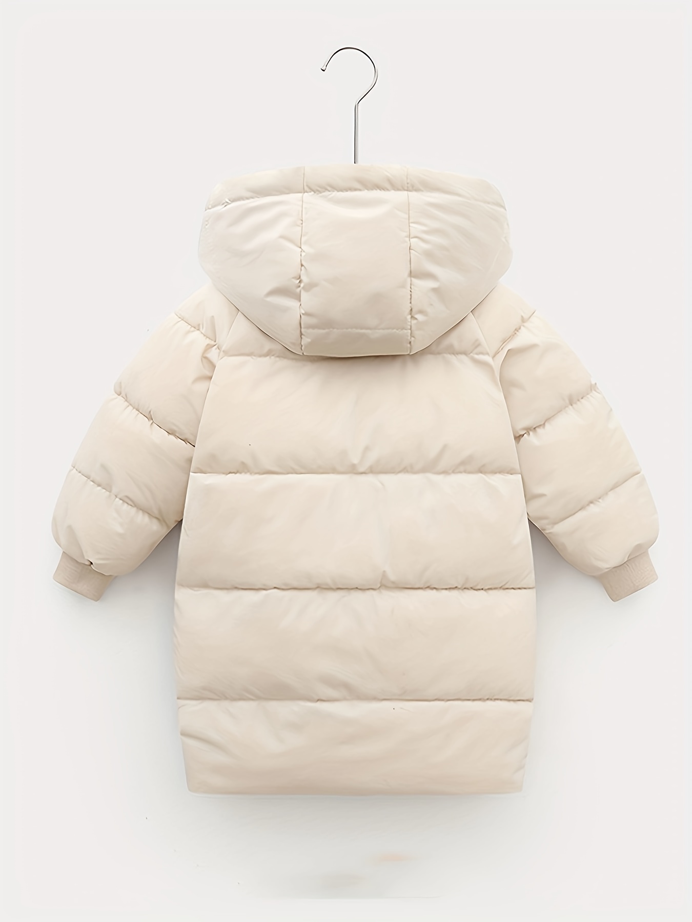  Abrigo de invierno para adolescentes y niños, traje de nieve  grueso, cálido y suave, chaqueta de algodón inflado, resistente al viento,  con capucha : Ropa, Zapatos y Joyería