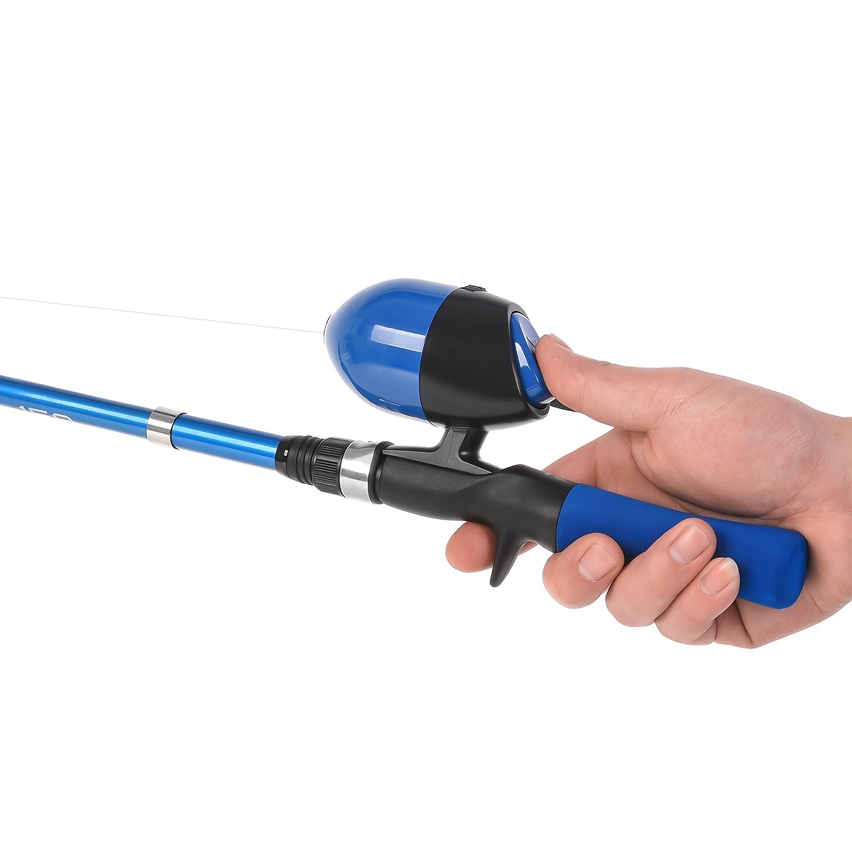  Kids Fishing Pole Kit SetPortable Telescopic Fishing Rod And  Reel Combo Full Kits For Boys