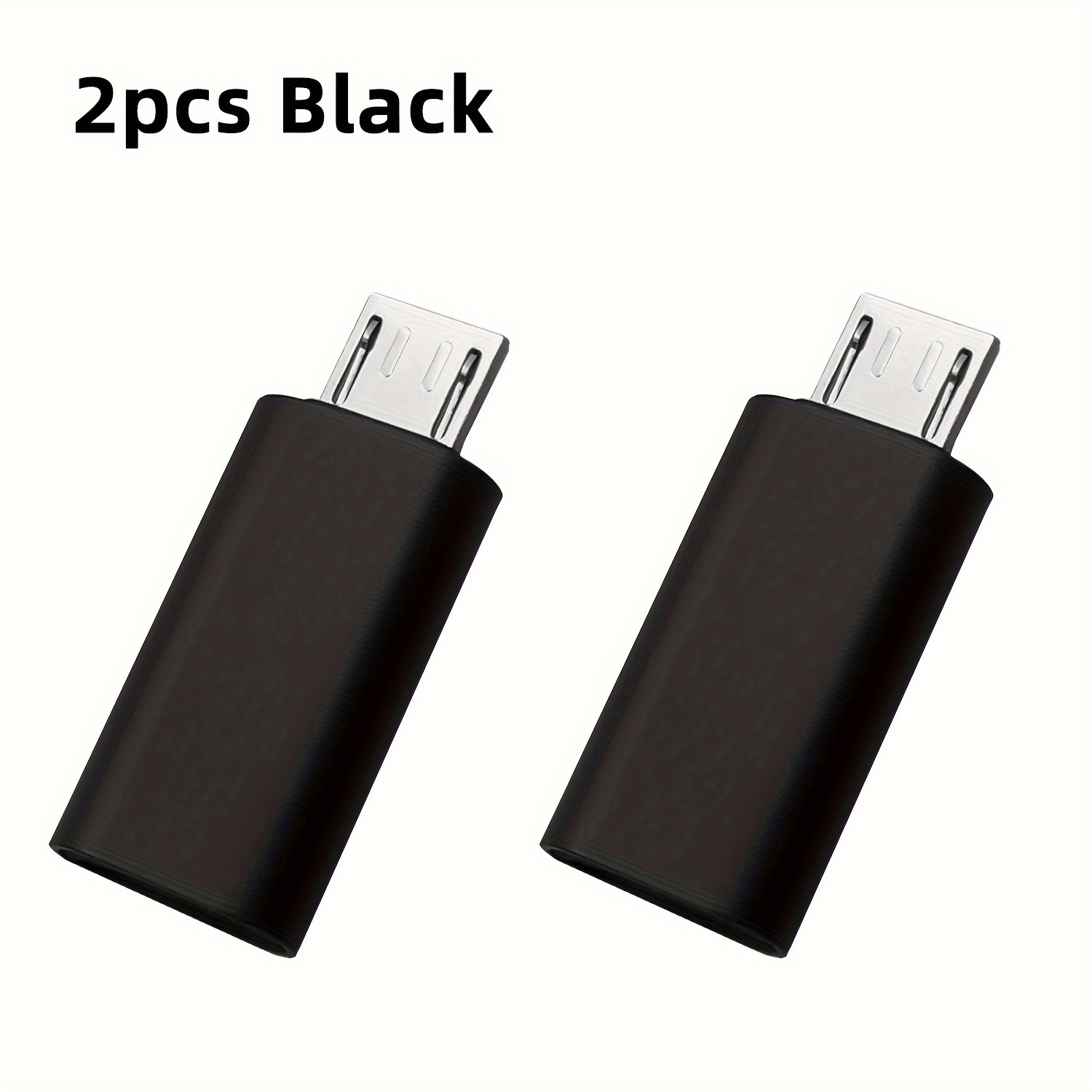 2 adaptateurs USB-C femelle vers Micro-USB mâle