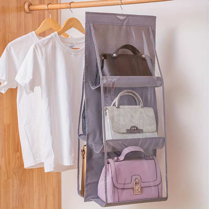 Hanging Handbag Purse Organizer, Dust-proof Purse Bag Storage