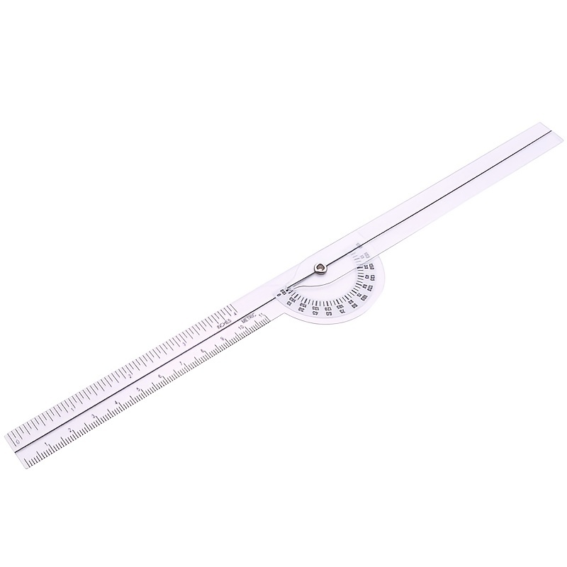 6pcs Angle Ruler Goniometer Medical Ruler Plastic Plastic Goniometer  Protractor