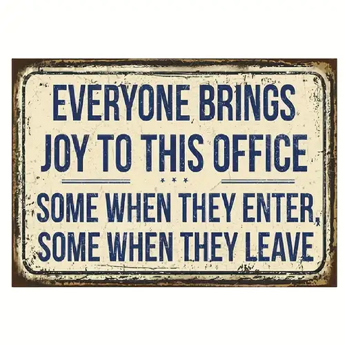Funny Office Signs Office Decor For Men Funny - Temu