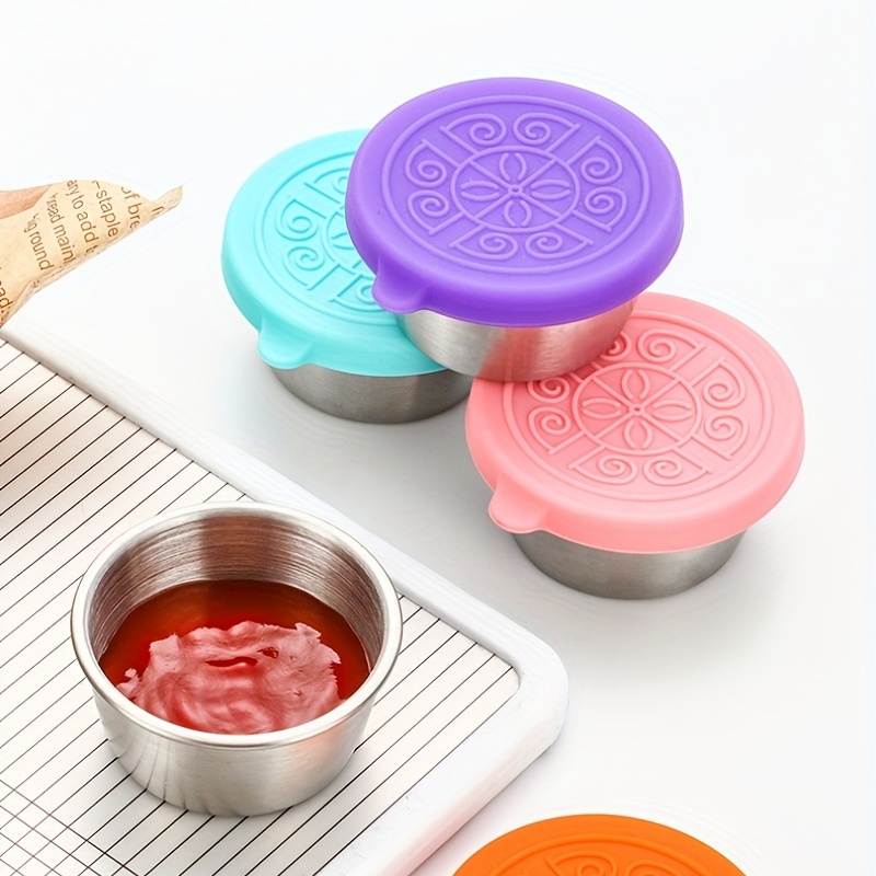 Condiment Cups Containers with Lid Salad Dressing Container to go