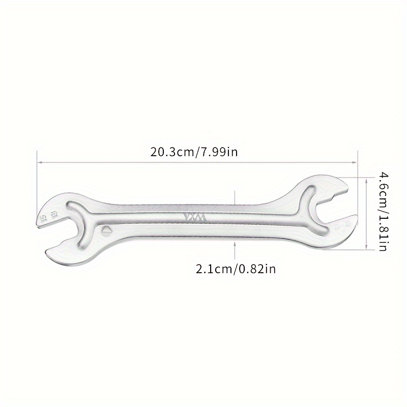 自転車修理レンチ、ヘッドオープンエンドアクスルハブコーンレンチ