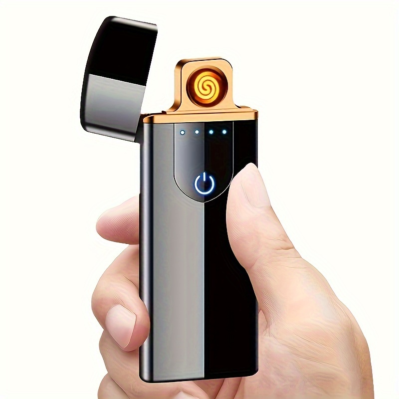 Usb Rechargeable Mini Lighter Tungsten Safety Lighter - Temu