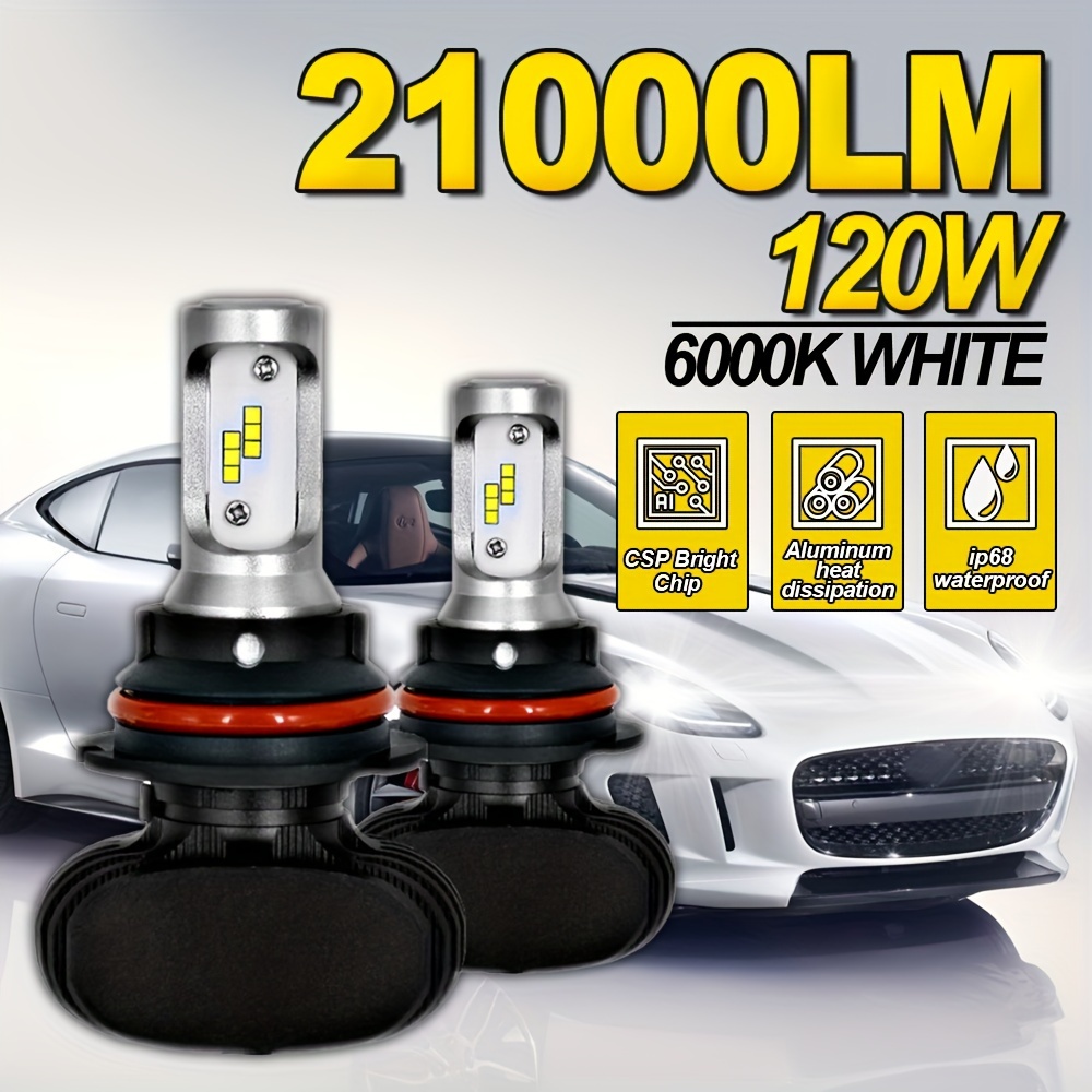 Xstorm Car Led Headlight Projector Lens H4 H7 H8 H11 9005 - Temu