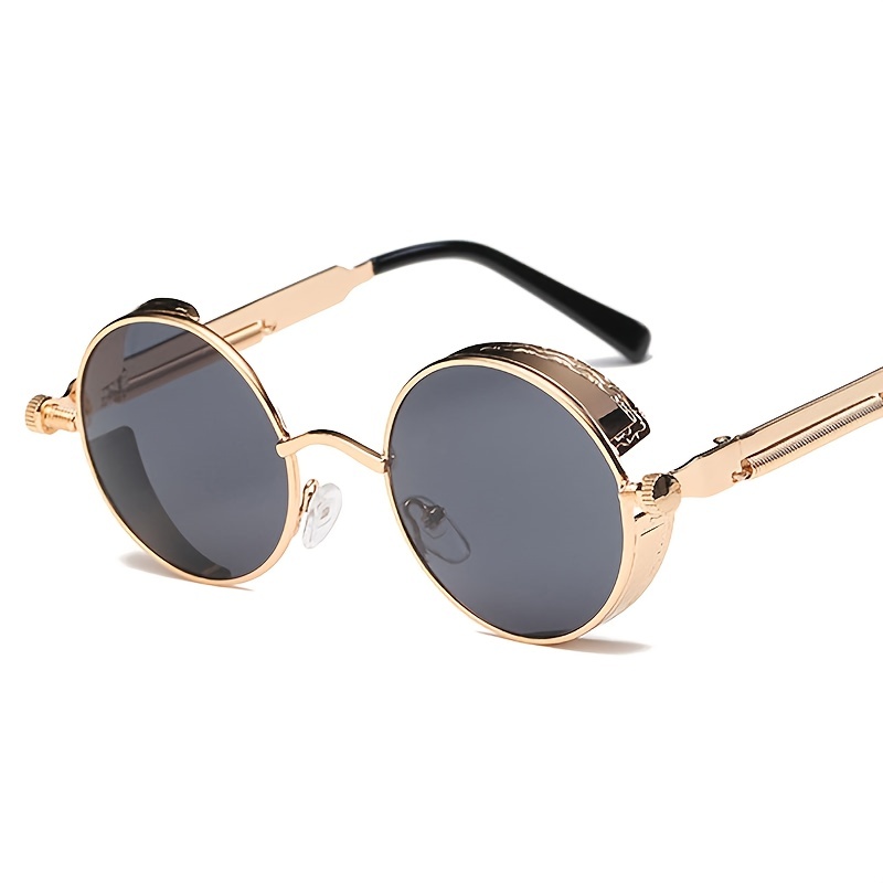 Light Blocking Eyeglasses with Round Frames