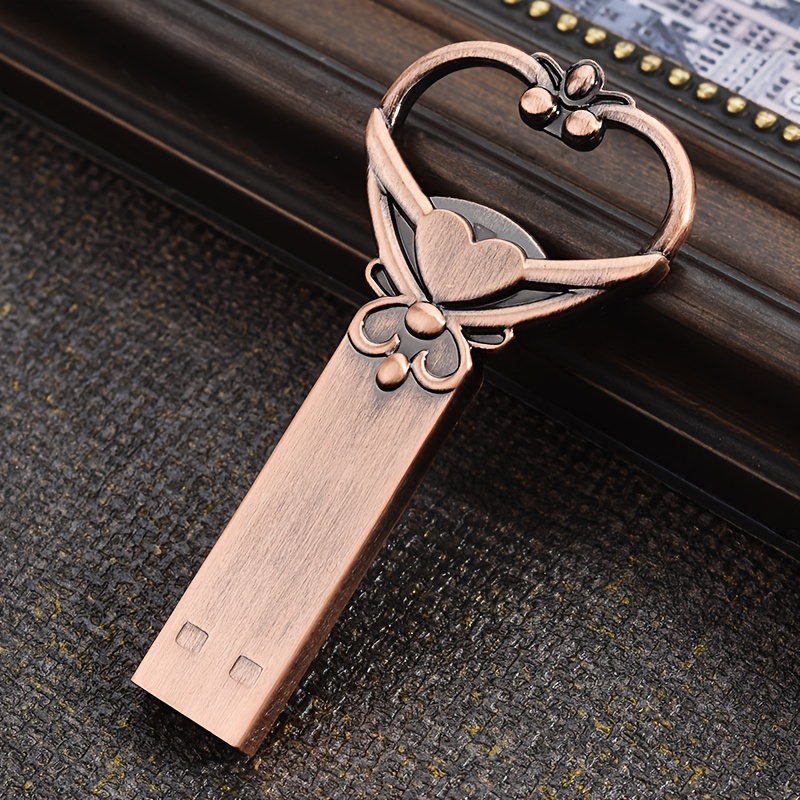 Clé USB Originale, Fille, Coeur, Cadeau Mariage