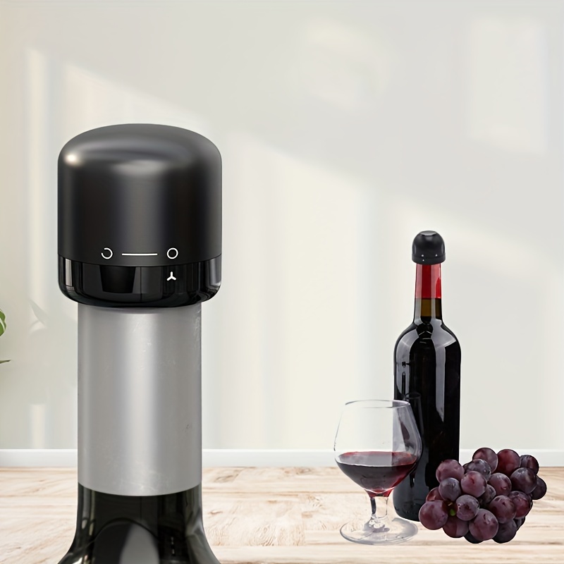 Acquista Design a prova di perdite Tappo per bottiglia di vino sigillato Tappi  per vino sottovuoto riutilizzabili Tappi per pompa a vuoto per champagne  rotante per vino rosso Mini Sigillante per tappo