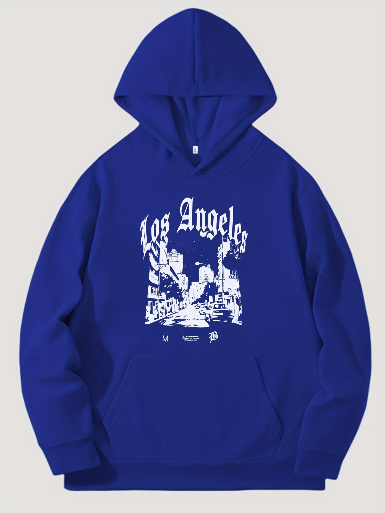 Los Angeles Old English California Toddler Boys Pullover Hoodie