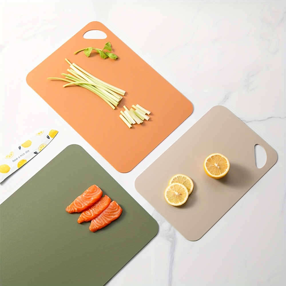 Non-Slip Plastic Cutting Board Vegetable Meat Tools Plastic Cutting Mat