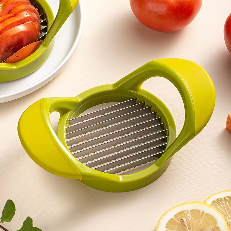 1pc Handheld Round Multi-functional Tomato Lemon Slicer
