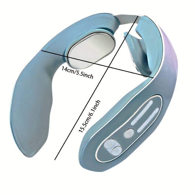 Neck Massager with Heat - Neck Lymphatic Massager for Pain