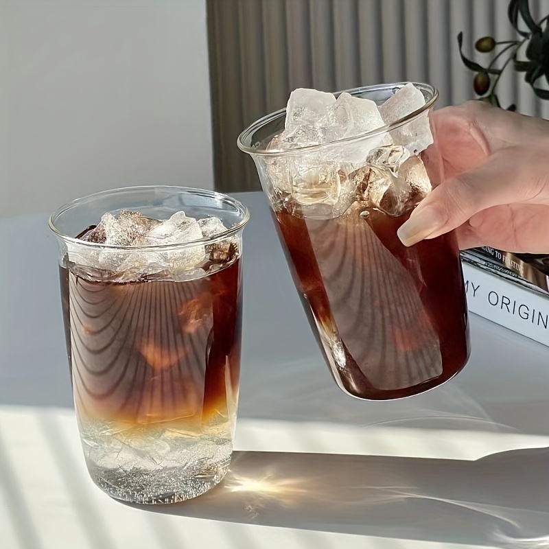 Heat Resistant Espresso Cups - Perfect For Iced Coffee And Summer Drinks -  Cute Glass Cups For Coffee Bars And Home Kitchen - Durable And Stylish  Drinkware - Temu