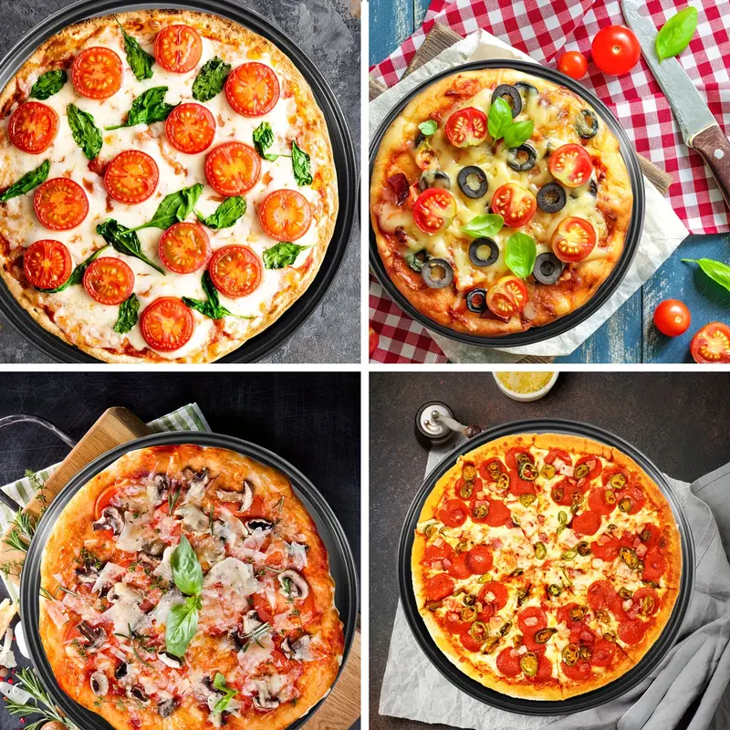 Round Pizza Pan For Oven Pizza Bakeware Pizza Pans Pizza Pan Pizza