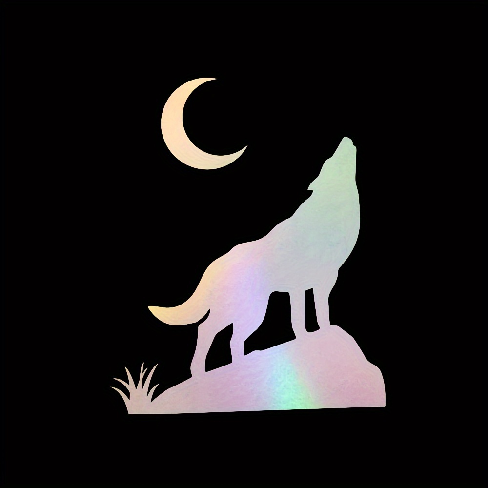 Nature Wolf Vinyl Sticker