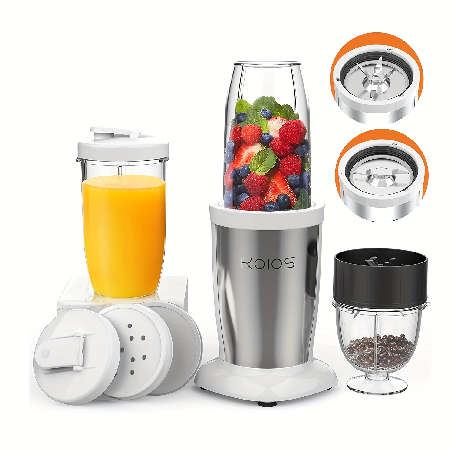 Portable bullet blenders to grind spices or make smoothies