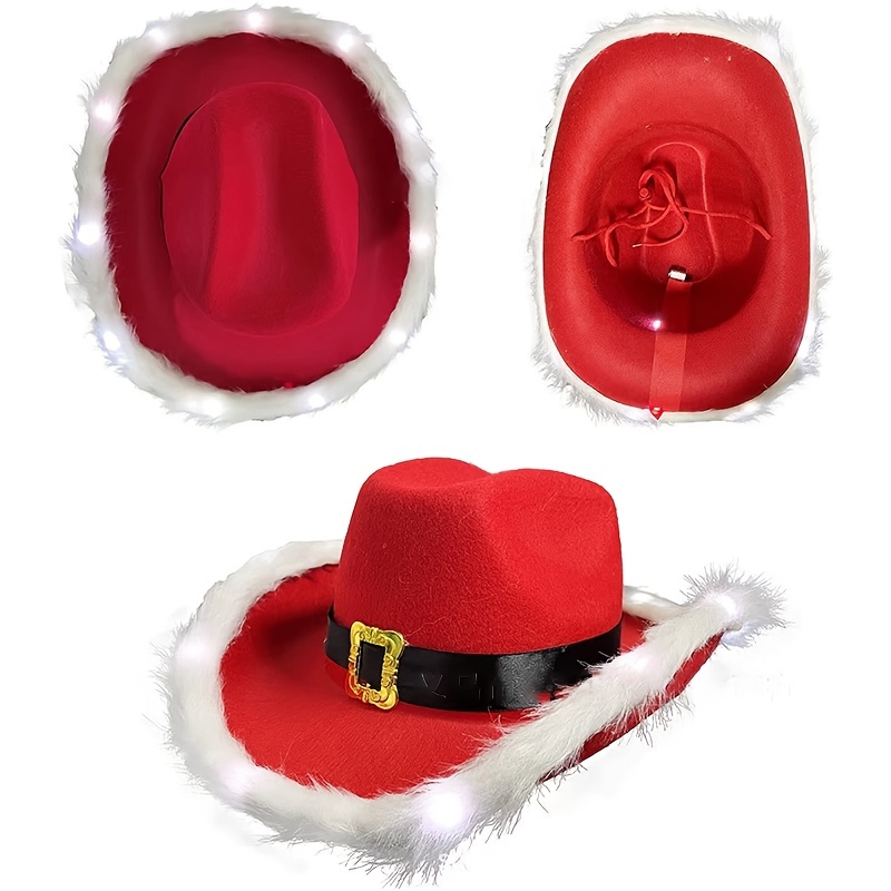 Cowboy Santa Hat