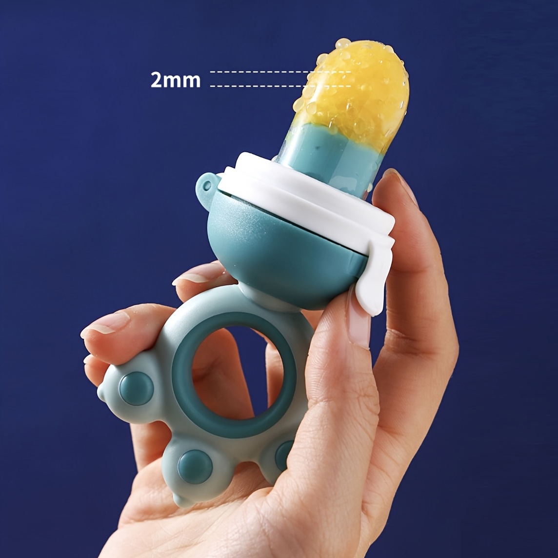 Hot Sell Silicone Baby Fruit Pacifier Food Supplement Cartoon