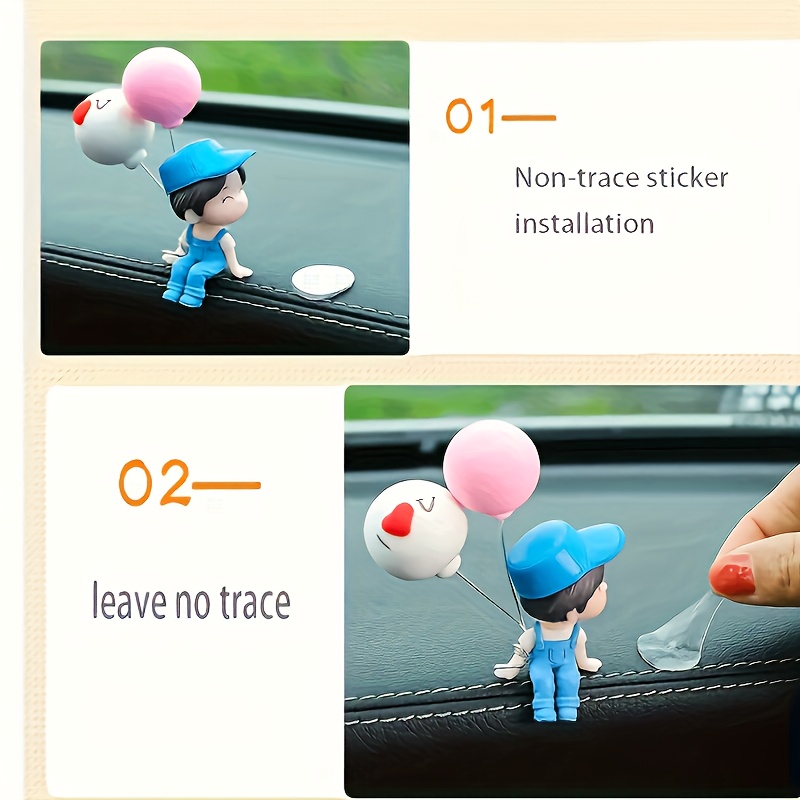 1 Stück Niedliche Pärchen Action Figur Ballon Spielzeug Für Auto  Armaturenbrett Dekoration, aktuelle Trends, günstig kaufen