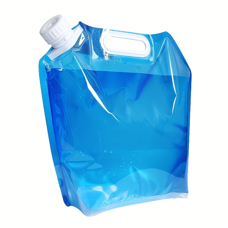  æ— 4 unidades de 15L plegable tanque de agua bolsa de  almacenamiento de agua de grado alimenticio bolsa de almacenamiento de agua  para acampar al aire libre plegable bolsa de agua