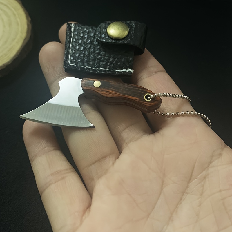 Tiitstoy Mini Small Kitchen Knife Forged Knife Accessories Portable  Keychain Small Knife Piece Express Cut Fruit Pocket Small Money Knife