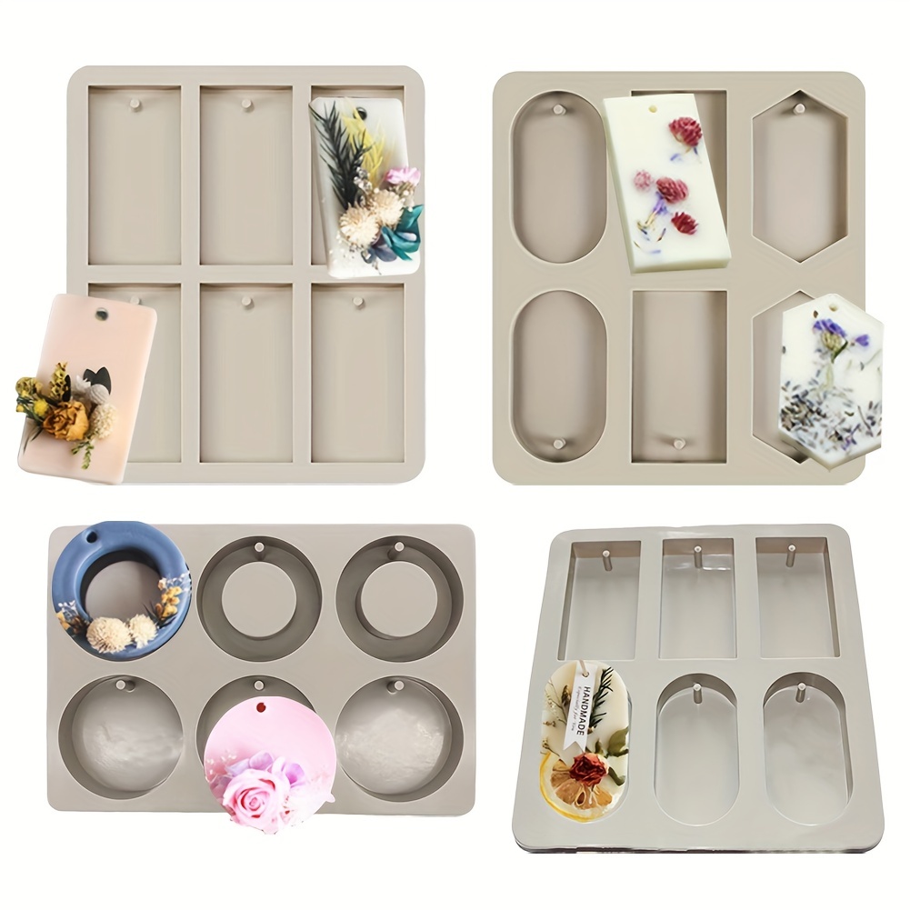 3pcs/set Silicone Mold Tray, Silicone Resin Molds For Trays, Silicone  Molds, Oval, Round, Hexagonal, DIY Epoxy Resin