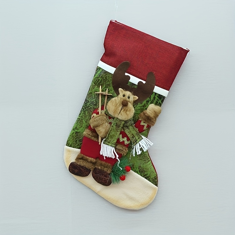 1pc Christmas Boot Design Decoration Craft