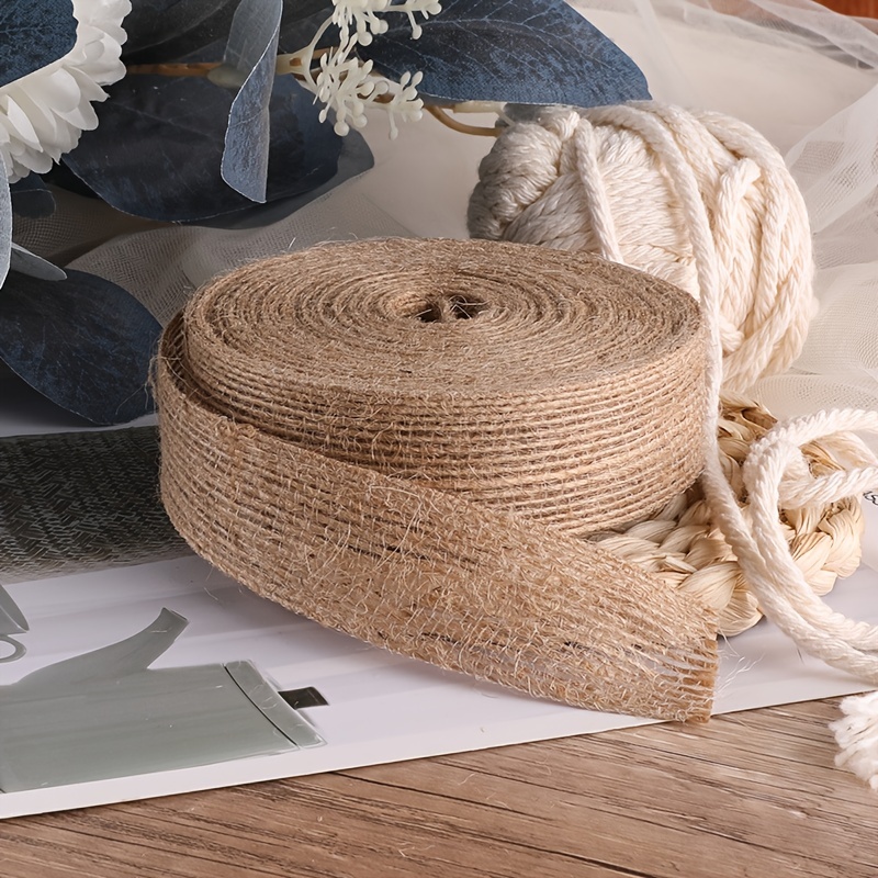 Jute Ribbon Overcoated Linen Strips at Our Store