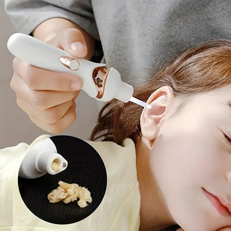 Herramienta de eliminación de cera de oído Limpiador de oídos de silicona  Seguro Suave, espiral Smart Adulto Niños Eliminación de cera de oído Kit de  limpieza de recolector de oídos reutilizable 16